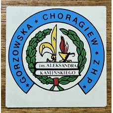 BOY SCOUTS POLONIA VIÑETA SCOUT LOCALIDAD DE GORZOW
